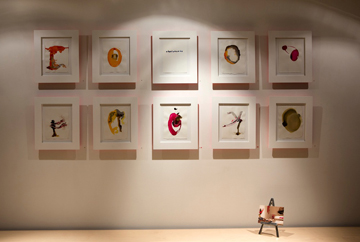 Rob Tarbell's Bird-like Things in Things Like Trees exhibition installation at Les Yeux du Monde Art Gallery